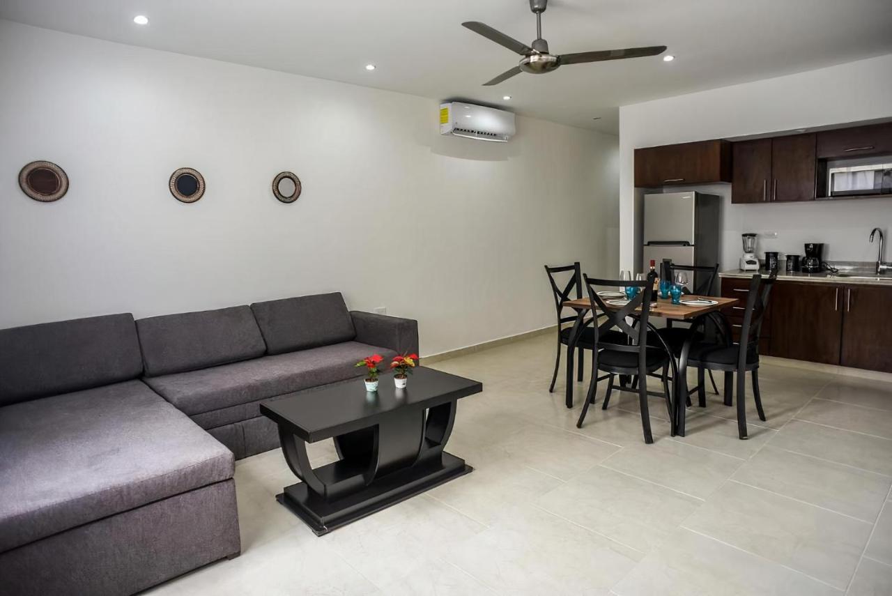 Apartment And Penthouse Blue Luxury Kukulkan Тулум Экстерьер фото