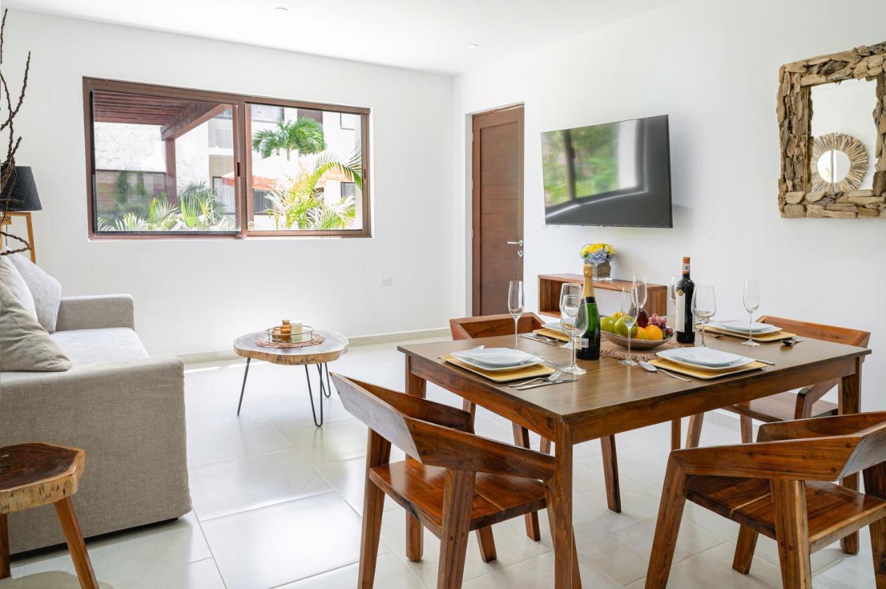 Apartment And Penthouse Blue Luxury Kukulkan Тулум Экстерьер фото