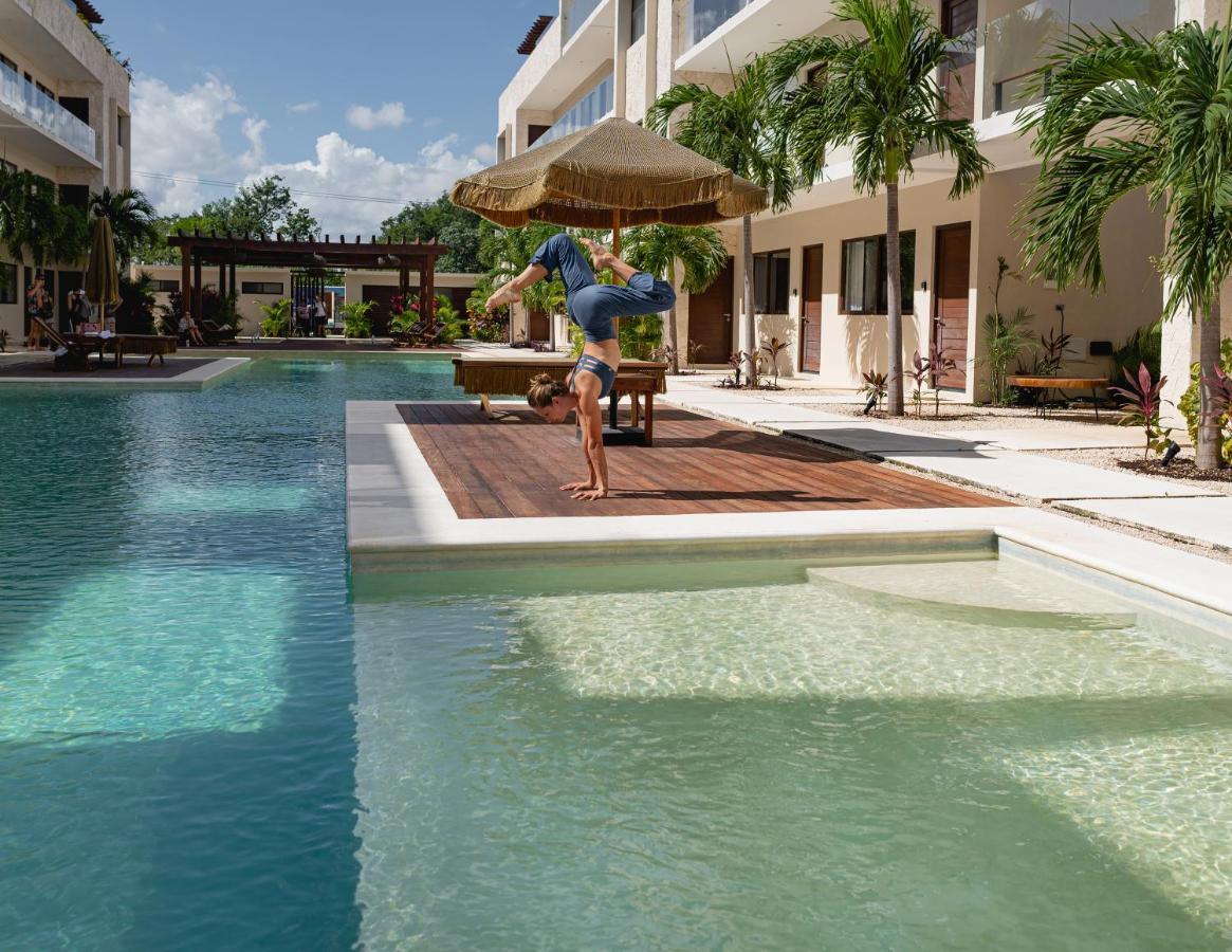 Apartment And Penthouse Blue Luxury Kukulkan Тулум Экстерьер фото