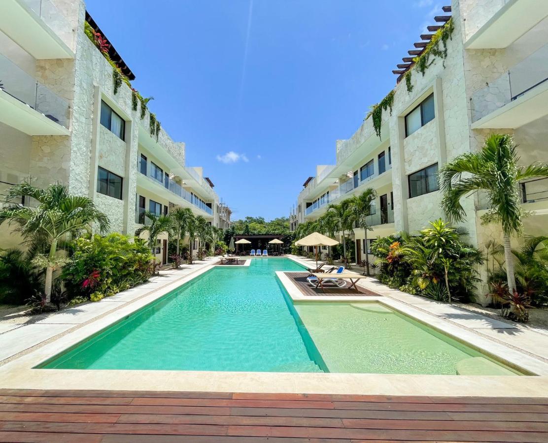 Apartment And Penthouse Blue Luxury Kukulkan Тулум Экстерьер фото